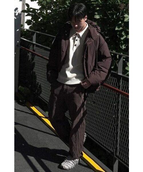 BESLOW(ビースロー)の「OVERSIZED M65 HOOD SHORT DOWN PARKA BROWN(ダウンジャケット/コート・メンズ・その他・LARGE/MEDIUM/SMALL/X-LARGE)」の20枚目の写真
