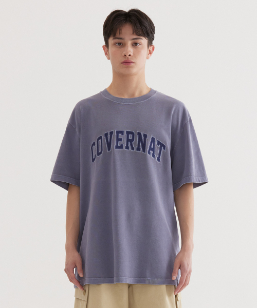COVERNAT(カバーナット)の「アーチアップリケDing Tシャツパープル(Tシャツ/カットソー・レディース・その他・SMALL/MEDIUM/LARGE/X-LARGE)」の1枚目の写真