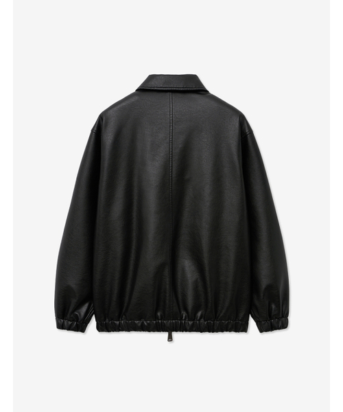 LADY VOLUME(レディーボリューム)の「9171 NATURAL WASHED LEATHER BLOUSON_BLACK(ライダースジャケット・レディース・その他・FREE)」の3枚目の写真