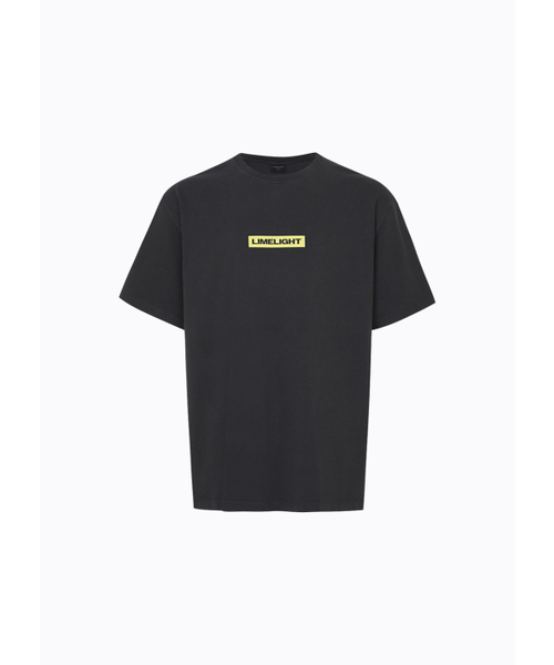 LIMELIGHT APPAREL(ライムライトアパレル)の「アパレルピグメントボックスロゴTシャツ(ブラック/ライムライト)(Tシャツ/カットソー・メンズ・その他・SMALL/MEDIUM/LARGE/X-LARGE)」の2枚目の写真