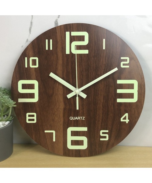 BACKYARD FAMILY（バックヤードファミリー）の「発光 壁時計 pmyh52（掛け時計・レディース・B/H/J/F/G/I/C/E/A/D・FREE）」の3枚目の写真