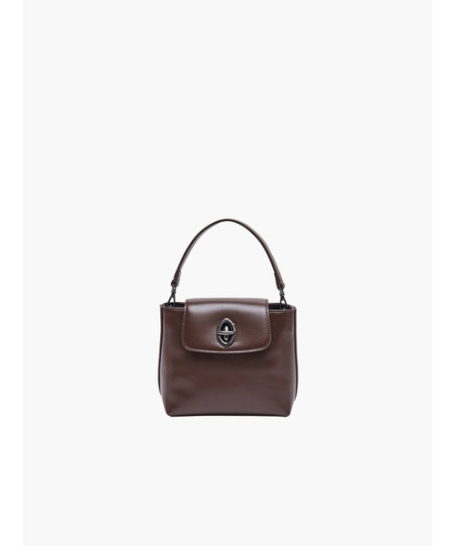 ELEGANCE PARIS（エレガンスパリ）の「ティオルミニクロスバッグ OTFH006B（メッセンジャーバッグ・レディース・ダークブラウン・FREE）」の2枚目の写真