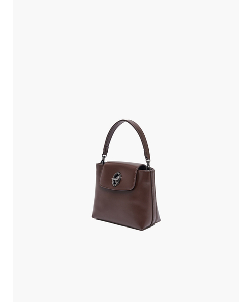 ELEGANCE PARIS（エレガンスパリ）の「ティオルミニクロスバッグ OTFH006B（メッセンジャーバッグ・レディース・ダークブラウン・FREE）」の3枚目の写真