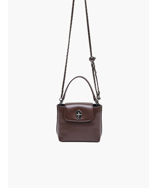 ELEGANCE PARIS（エレガンスパリ）の「ティオルミニクロスバッグ OTFH006B（メッセンジャーバッグ・レディース・ダークブラウン・FREE）」の5枚目の写真