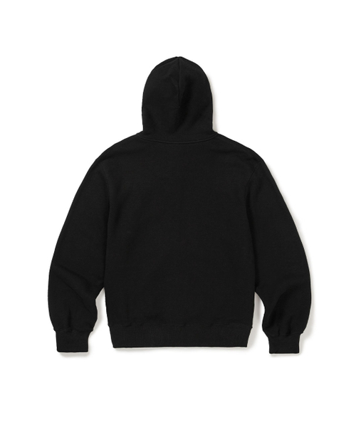 MMLG（エムエムエルジー）の「[Mmlg] CHECK LOGO HOOD ZIP UP (EVERY BLACK)（パーカー・レディース・その他・SMALL/MEDIUM/LARGE/X-LARGE）」の2枚目の写真