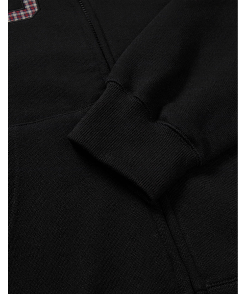 MMLG（エムエムエルジー）の「[Mmlg] CHECK LOGO HOOD ZIP UP (EVERY BLACK)（パーカー・レディース・その他・SMALL/MEDIUM/LARGE/X-LARGE）」の6枚目の写真