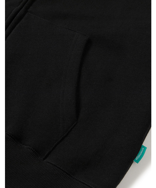 MMLG（エムエムエルジー）の「[Mmlg] CHECK LOGO HOOD ZIP UP (EVERY BLACK)（パーカー・レディース・その他・SMALL/MEDIUM/LARGE/X-LARGE）」の7枚目の写真