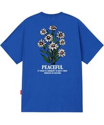 DAISY FLOWER BUNDLE GRAPHIC Tシャツ - ブルー