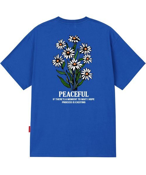 TRIPSHION(トリップション)の「DAISY FLOWER BUNDLE GRAPHIC Tシャツ - ブルー(Tシャツ/カットソー・メンズ・その他・LARGE/MEDIUM/X-LARGE)」の1枚目の写真
