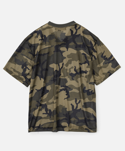 VASTIC(バスティック)の「カモメッシュフットボールジャージ_カーキ(Tシャツ/カットソー・メンズ・その他・MEDIUM/LARGE/X-LARGE)」の3枚目の写真
