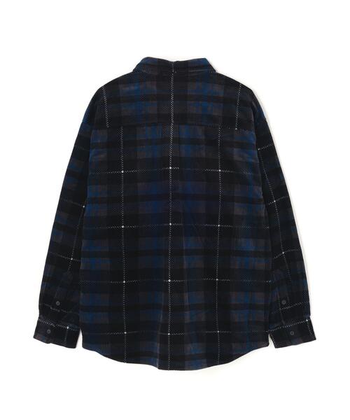 Alpha Industries（アルファインダストリーズ）の「Alpha Industries/アルファインダストリーズ/UNFRM FLANNEL SHIRT/ユニフォーム フランネル シャツ（シャツ/ブラウス・メンズ・ブラック/オリーブ系・L/M/XL）」の3枚目の写真