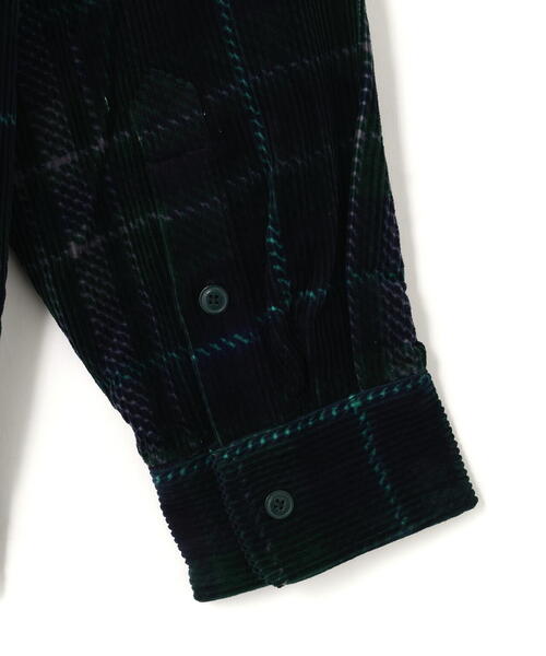 Alpha Industries（アルファインダストリーズ）の「Alpha Industries/アルファインダストリーズ/UNFRM FLANNEL SHIRT/ユニフォーム フランネル シャツ（シャツ/ブラウス・メンズ・ブラック/オリーブ系・L/M/XL）」の11枚目の写真