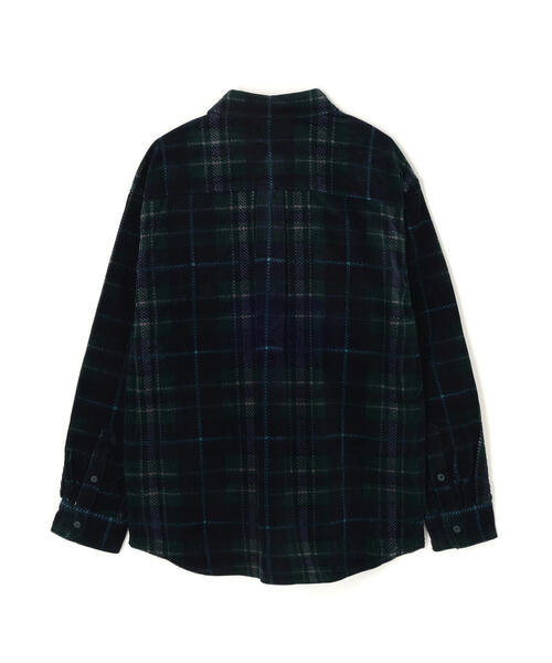 Alpha Industries（アルファインダストリーズ）の「Alpha Industries/アルファインダストリーズ/UNFRM FLANNEL SHIRT/ユニフォーム フランネル シャツ（シャツ/ブラウス・メンズ・ブラック/オリーブ系・L/M/XL）」の4枚目の写真