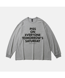 [AW25] POETS L/S TEE / HEATHER GRAY