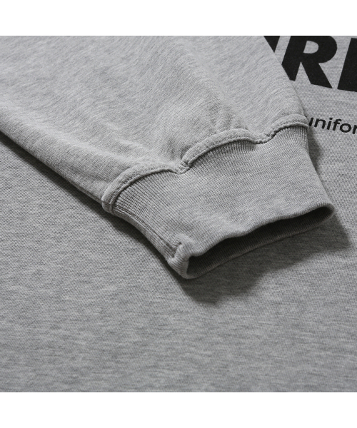 MOIF（モイフ）の「[AW25] POETS L/S TEE / HEATHER GRAY（Tシャツ/カットソー・メンズ・その他・2(M)/3(L)/1(S)）」の7枚目の写真