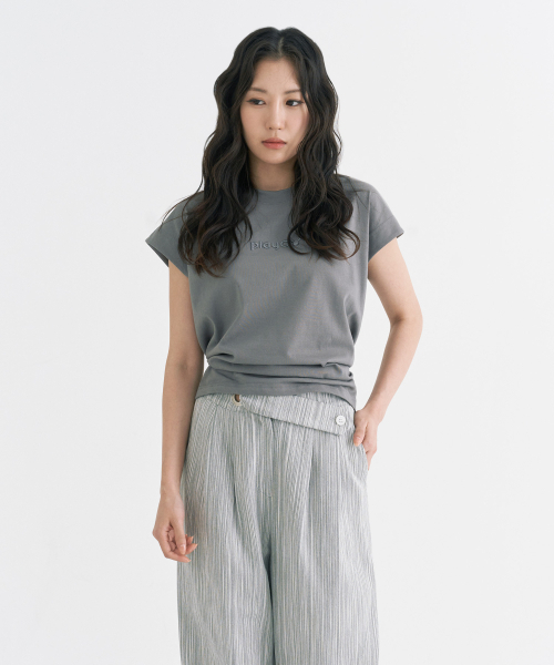 PLAYO(プレイオ)の「エヌエスTシャツ _ グレー(Tシャツ/カットソー・レディース・その他・FREE)」の4枚目の写真
