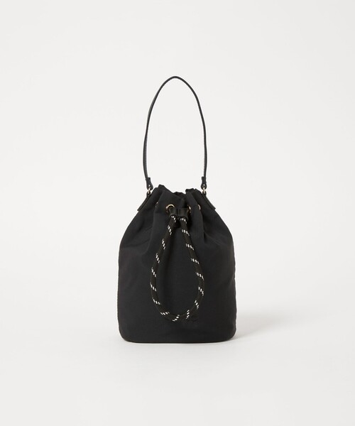 conte＞ドローストリング バッグ BLACK（ハンドバッグ）｜conte