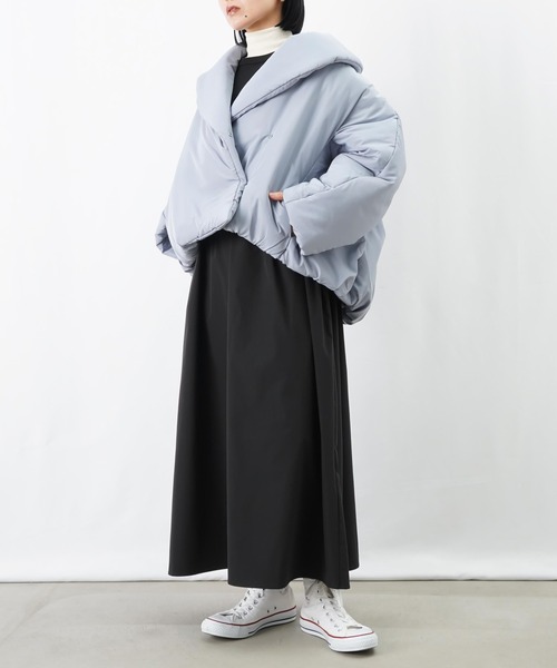 LUCA/LADY LUCK LUCA（ルカ/レディラックルカ）の「LC/LLL 中綿ショートコート（その他アウター・レディース・ベージュ/サックスブルー/ブラック・FREE）」の18枚目の写真