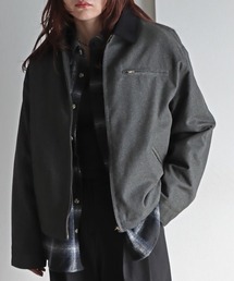 COURO（コウロ）の「襟コーデュロイダックジャケット（ブルゾン）」