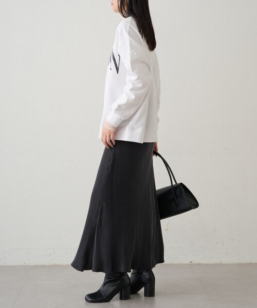 LOUNGEDRESS（ラウンジドレス）の「2WAYロゴプルオーバー（スウェット・レディース・ネイビー/ベージュ/オフホワイト・FREE）」の19枚目の写真