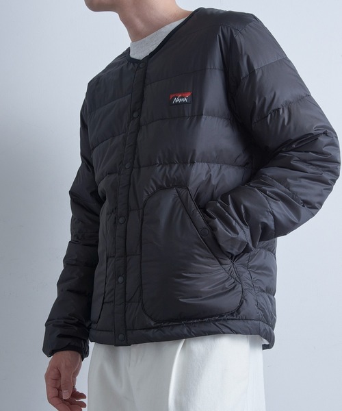 NANGA(ナンガ)の「【NANGA】ATL DOWN CARDIGAN/ダウンカーディガン(ダウンジャケット/コート・メンズ・ブラウン/ブラック・M/L/XL/S)」の5枚目の写真