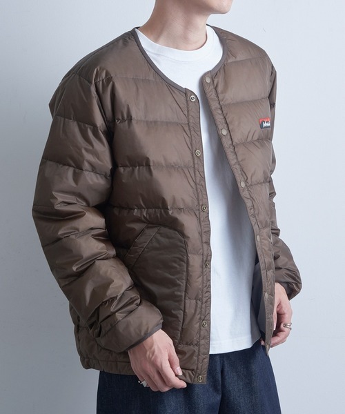 NANGA(ナンガ)の「【NANGA】ATL DOWN CARDIGAN/ダウンカーディガン(ダウンジャケット/コート・メンズ・ブラウン/ブラック・M/L/XL/S)」の14枚目の写真