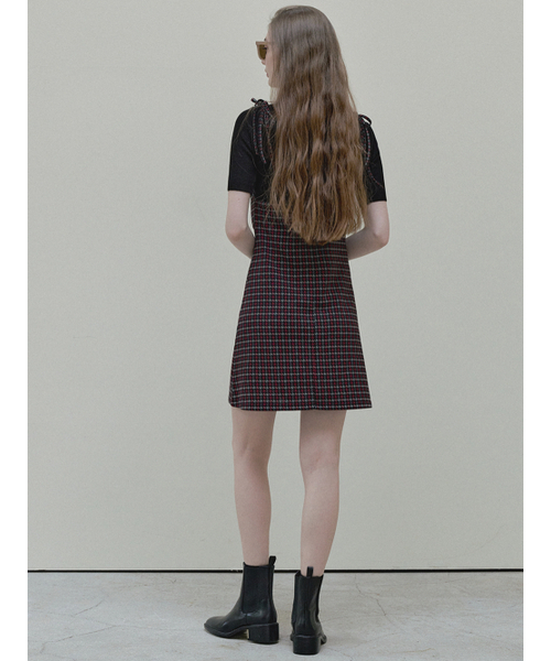 AVANT-G(アバン)の「Pattern Shirring Mini Dress - red(ワンピース・レディース・その他・FREE)」の5枚目の写真