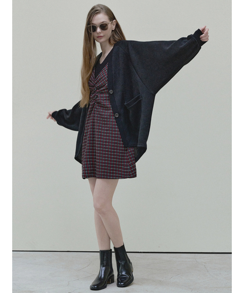 AVANT-G(アバン)の「Pattern Shirring Mini Dress - red(ワンピース・レディース・その他・FREE)」の6枚目の写真