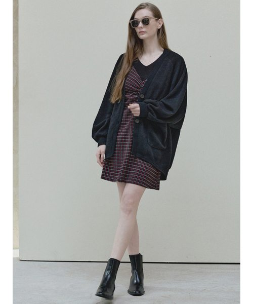 AVANT-G(アバン)の「Pattern Shirring Mini Dress - red(ワンピース・レディース・その他・FREE)」の7枚目の写真