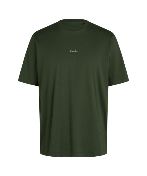 Raphaの「コットンTシャツディープオリーブ(Tシャツ/カットソー・レディース・その他・LARGE)」の1枚目の写真