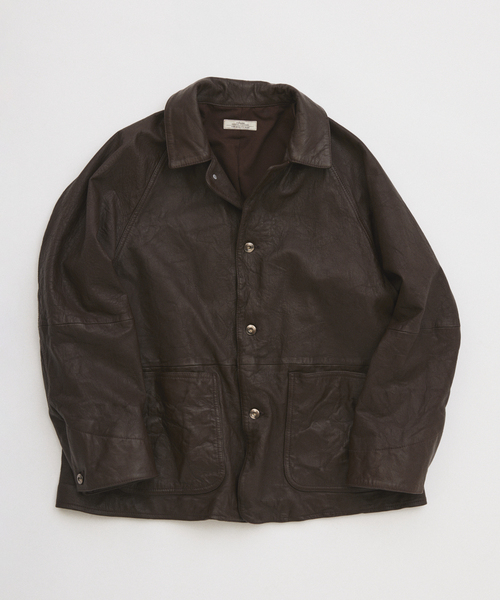 ゴートレザー カバーオール（ライダースジャケット）｜JOURNAL