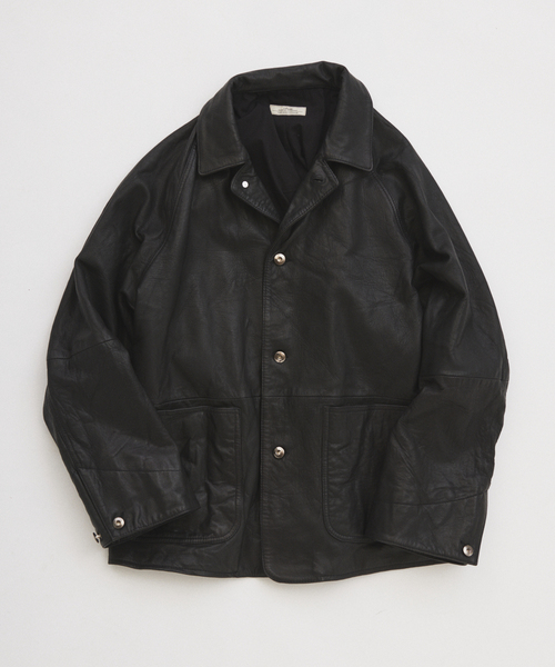 ゴートレザー カバーオール（ライダースジャケット）｜JOURNAL