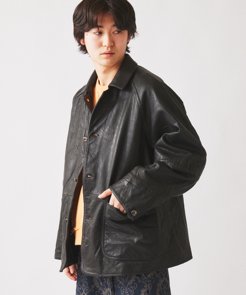 ゴートレザー カバーオール（ライダースジャケット）｜JOURNAL