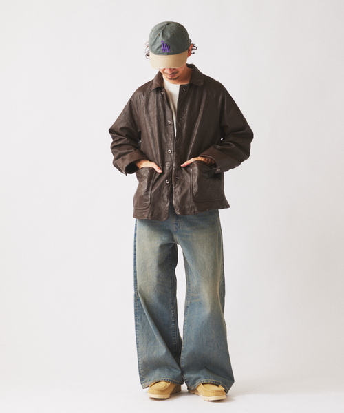 ゴートレザー カバーオール（ライダースジャケット）｜JOURNAL