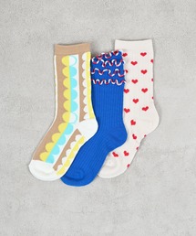 Ocean&Ground（オーシャン&グラウンド）の「ガールズクルーソックス3Pセット（ソックス/靴下）」