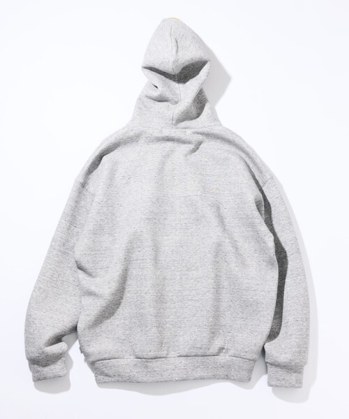 NAUTICA（ノーティカ）の「Reebok×NAUTICA/リーボック×ノーティカ 【Exclusive】ダブルネーム アーチロゴ ダンボール ジップアップ スウェットフーディ/ジップパーカー（パーカー・メンズ・チャコールグレー/ブラック/ブラウン/ネイビー・X-LARGE/LARGE/MEDIUM）」の12枚目の写真