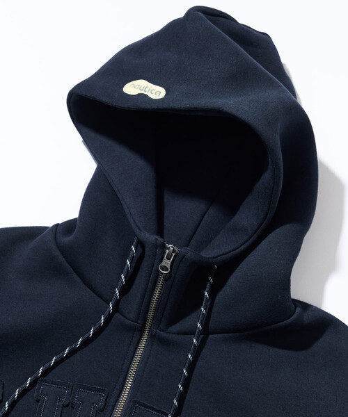 NAUTICA（ノーティカ）の「Reebok×NAUTICA/リーボック×ノーティカ 【Exclusive】ダブルネーム アーチロゴ ダンボール ジップアップ スウェットフーディ/ジップパーカー（パーカー・メンズ・チャコールグレー/ブラック/ブラウン/ネイビー・X-LARGE/LARGE/MEDIUM）」の21枚目の写真