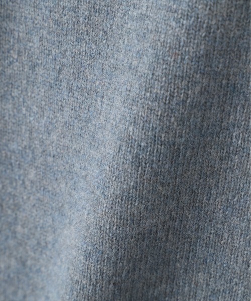 MARGARET HOWELL(マーガレットハウエル)の「FINE WOOL KNITWEAR(ニット/セーター・レディース・ブルー系その他2/ブラック・2)」の10枚目の写真
