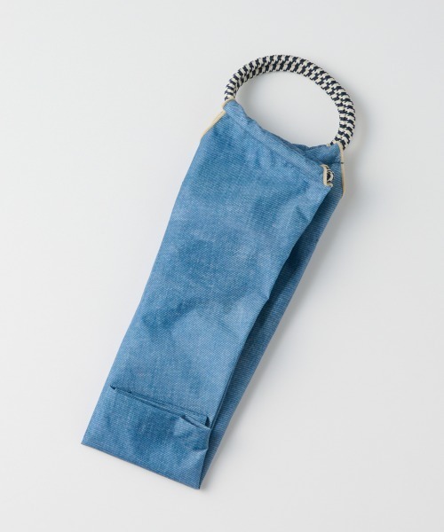 DOUBLE STANDARD CLOTHING（ダブルスタンダードクロージング）の「Ball＆Chain/ LA HAVANA ミニショッピングバッグ（ショルダーバッグ・レディース・ブラック/ブルー・FREE）」の9枚目の写真