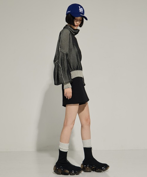 grounds（グラウンズ）の「【grounds/グラウンズ】《STUDIOUS別注》 ZIP MOOPIE BOOTS/ジップムーピーブーツ（ブーツ・レディース・ブラック/ブラック系その他・36/37/38/39）」の9枚目の写真