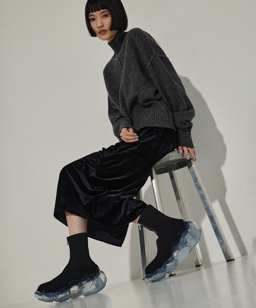 grounds（グラウンズ）の「【grounds/グラウンズ】《STUDIOUS別注》 ZIP MOOPIE BOOTS/ジップムーピーブーツ（ブーツ・レディース・ブラック/ブラック系その他・36/37/38/39）」の15枚目の写真