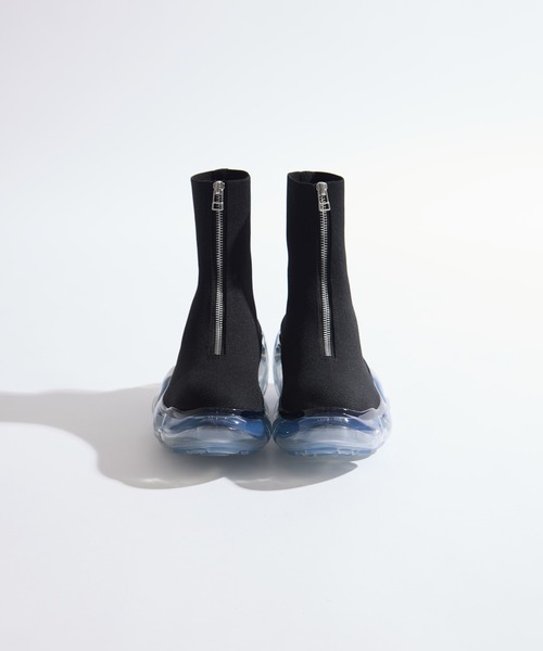 grounds（グラウンズ）の「【grounds/グラウンズ】《STUDIOUS別注》 ZIP MOOPIE BOOTS/ジップムーピーブーツ（ブーツ・レディース・ブラック/ブラック系その他・36/37/38/39）」の22枚目の写真