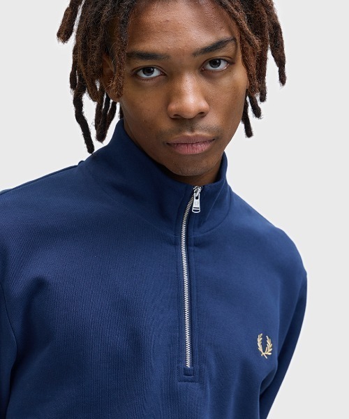 FRED PERRY ハーフジップ スウェット Original Sportswear Half Zip Sweatshirt／オリジナルスポーツウェア