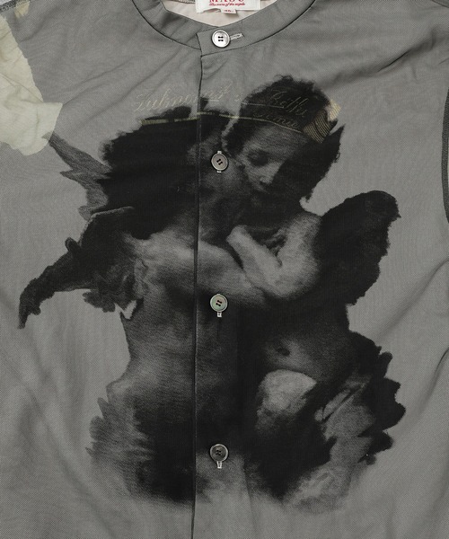 MASU（エムエーエスユー）の「BLURRED ANGEL CARDIGAN（カーディガン/ボレロ・メンズ・ブラック/ホワイト・46/48）」の5枚目の写真