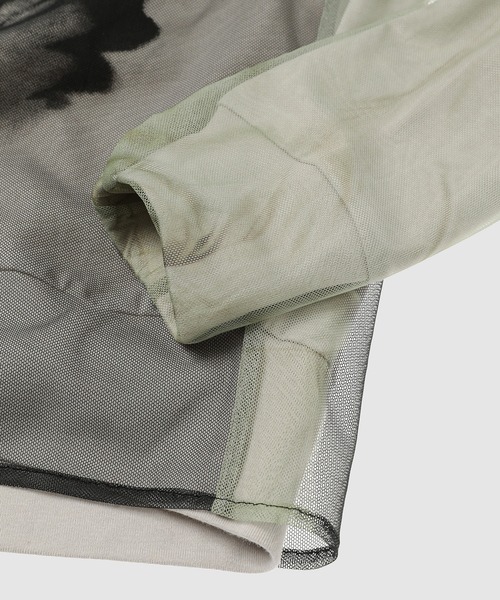 MASU（エムエーエスユー）の「BLURRED ANGEL CARDIGAN（カーディガン/ボレロ・メンズ・ブラック/ホワイト・46/48）」の6枚目の写真