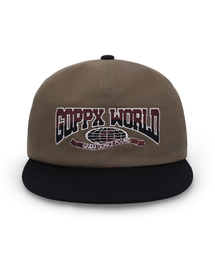 GRAM OUNCE POUND（グラムオンスポンド）の「GOPPX World Two Tone 5-Panel Cap Brown（キャップ）」