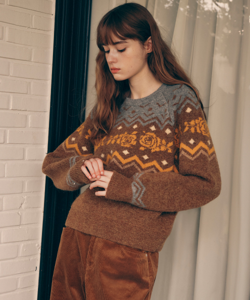 ニット/セーター 6ROKU SHOULDER SLIT KNIT PULLOVER shoulder slit pullover（ニット/セーター） | CODE A（コードエー