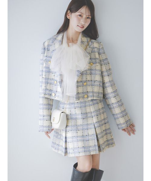 SNIDEL（スナイデル）の「ラウンドフラップミニショルダー（ショルダーバッグ・レディース・ブラック/アイボリー/イエロー・F）」の14枚目の写真