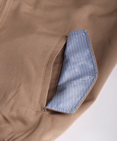 WESTSEA（ウエストシー）の「ショート丈 スウィングトップジャケット 撥水加工（ブルゾン・メンズ・ネイビー/ベージュ/ブラック・L/M）」の15枚目の写真