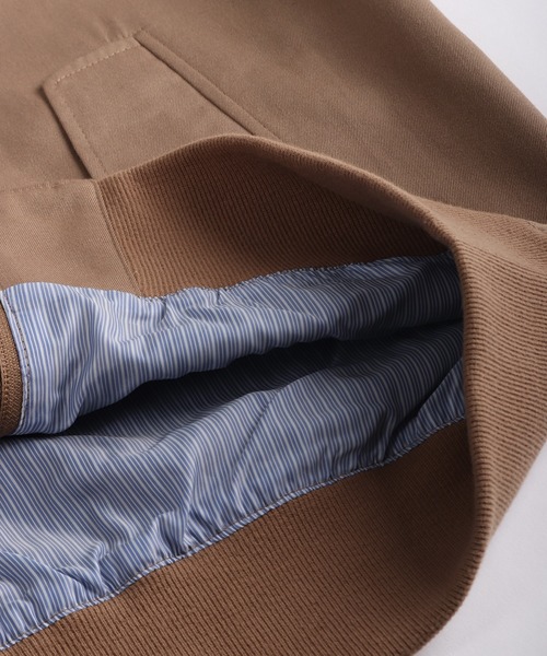 WESTSEA（ウエストシー）の「ショート丈 スウィングトップジャケット 撥水加工（ブルゾン・メンズ・ネイビー/ベージュ/ブラック・L/M）」の16枚目の写真